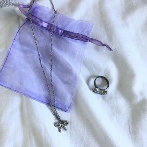 Necklace and ring set
